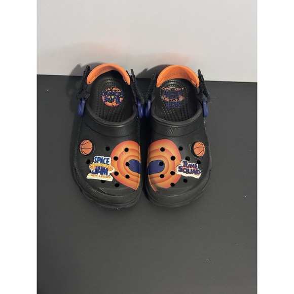 Crocs x Space Jam 2 Tune Squad Classic All-Terrain Clog Black Size J11 11c US - Picture 2 of 6